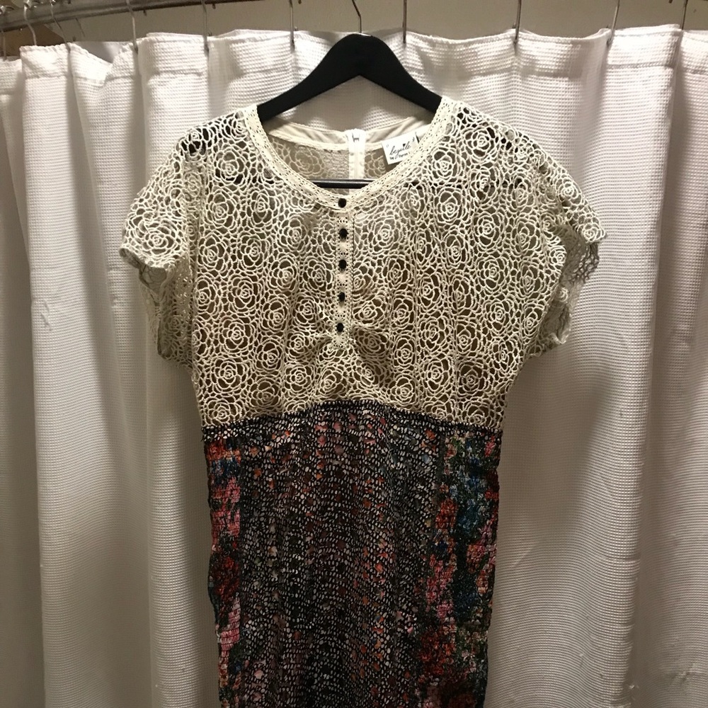 Anthropologie “Beguile” Cocktail Dress